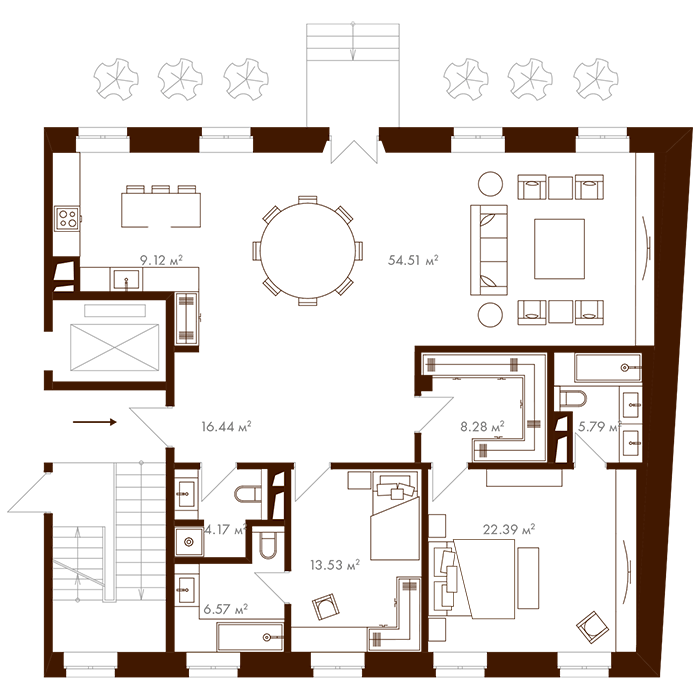 ЖК «Меценат», Москва | Элитные особняки «Меценат» в Замоскворечье